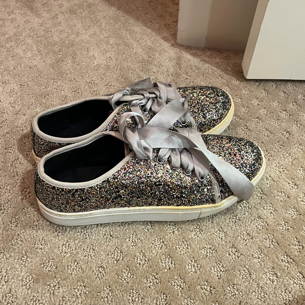 Dirty Laundry Multicolor Glitter Sneakers